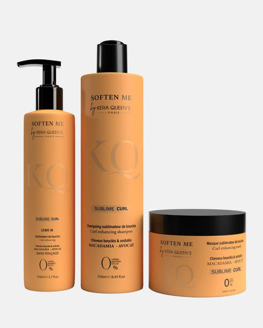 Gamme Sublime Curl - Shampoing + Masque + Leave in