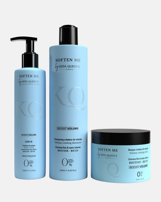 Gamme Boost Volume - Shampoing + Masque + Leave in
